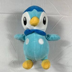 Pokemon 8" Piplup Plush Diamond & Pearl Starter Soft Stuffed Animal Toy Boy Girl